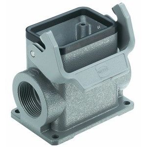 Harting - Gehäuse für Rechtecksteckverbinder Sockelgehäuse hohe Bauform 09300060293 Pg 29, 2 Abgänge
