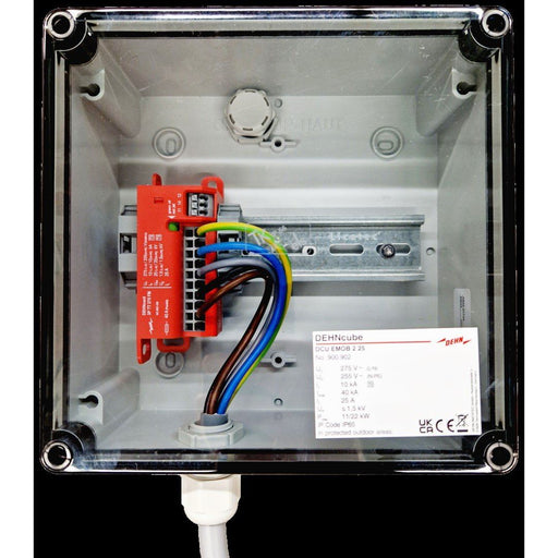 DEHN - Überspannungsableiter für Energietechnik/Stromversorgung Überspannungsableiter DCU EMOB 2 25 Typ 2+3