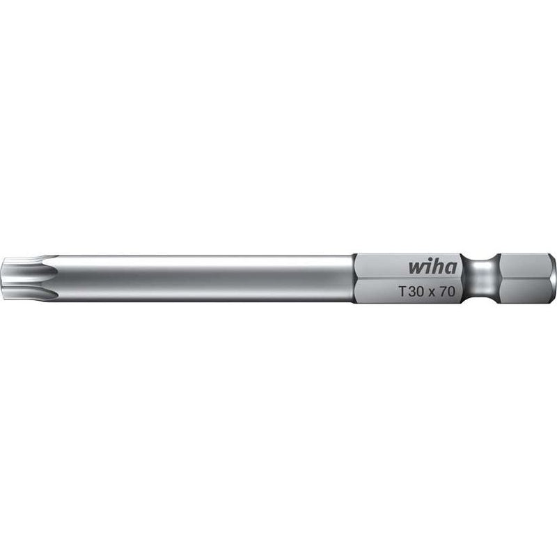 Wiha - Bit 6-rund-Professional-Bit 7045-01 T30x150 Form E 6,3 − 5 Stück