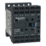 Schneider Electric - Leistungsschütz zum Schalten von Wechselstrom Leistungsschütz LP1K09103BD3 9A 24V DC