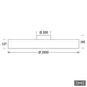 LTS Licht&Leuchten - Decken-/Wandleuchte LED-Anbauleuchte PLL 26.100 #640142 PLL 840 DALI ws