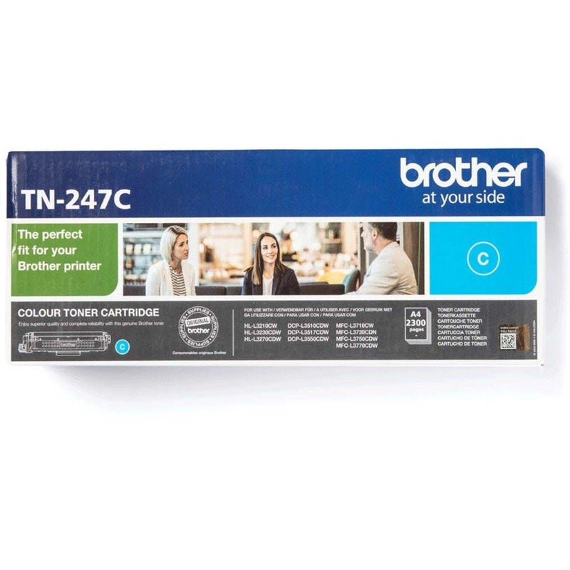 Brother - Verbrauchsmaterial für Telefax/Drucker/MFC Jumbo-Toner TN-247C Cyan ca.2300 Seiten