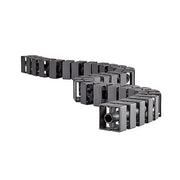 Bachmann - Kabelführung für Gehäuse/Schränke Kabelschlange Quadro 930.018 schwarz
