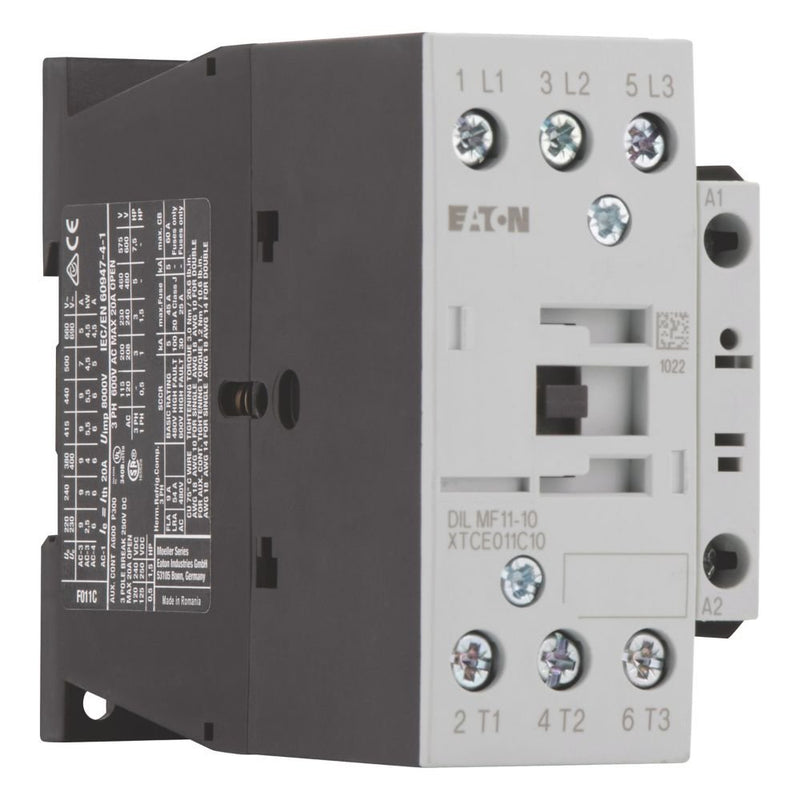 Eaton - Leistungsschütz zum Schalten von Wechselstrom Leistungsschütz SEMI F47 DILMF11-10(RAC24) Halbleiterindustrie