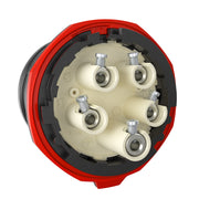 Walther Werke - CEE-Gerätestecker (IEC 60309) CEE NEO Anbaugerätestecker FW732306SK schräg 32A 3P 6h