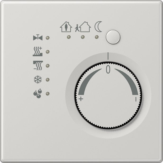 Jung - Bussystem-Raumtemperaturregler KNX Stetigregler lgr LS 2178 LG mit int.Busankoppler