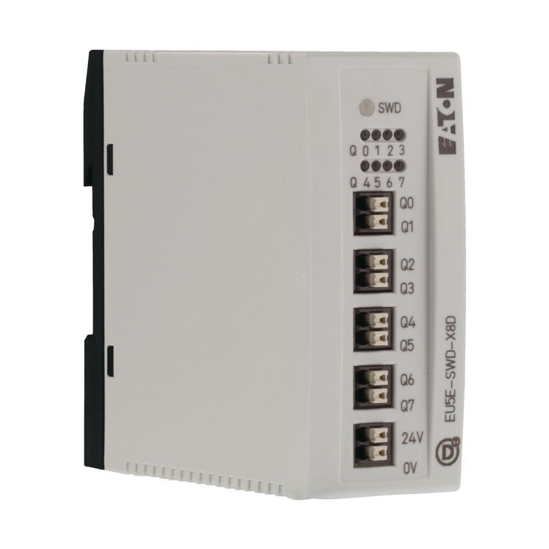 Eaton - Feldbus, Dez. Peripherie - Digitales Ein-/Ausgangs-Modul Digitalmodul EU5E-SWD-X8D 8 Ausgänge 24V 0,5A
