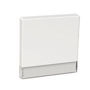 Elso - Abdeckung/Bedienelement für Installationsschalterprogramme Wippe mit Schriftfeld WDE002025 für Exxact weiss