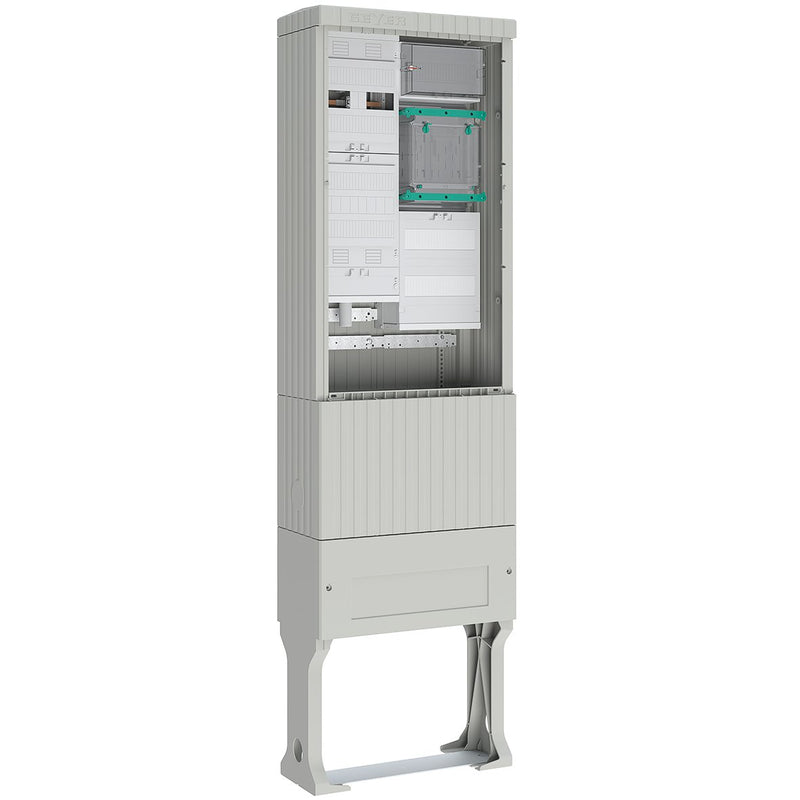 ABN - Zähler-Komplettschrank Zähleranschlusssäule SZ205EA2401 2 eHZ 4pol