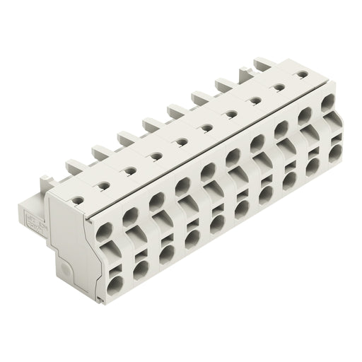 WAGO - Kabelsteckverbinder für Leiterplattensteckverbinder 2-Leiter-Federleiste 721-2210/026-000 CAGECLAMP,2,5mm²,lgr − 25 Stück