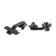 HellermannTyton - Befestigungsschelle für Kabel/Rohre Befestigungsclip 155-01600(500) schwarz − 500 Stück
