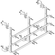 ABN - Verteilerfeld für Installationsverteiler Sammelschienen-Modul MFSC45963 flach 4FB/5RE