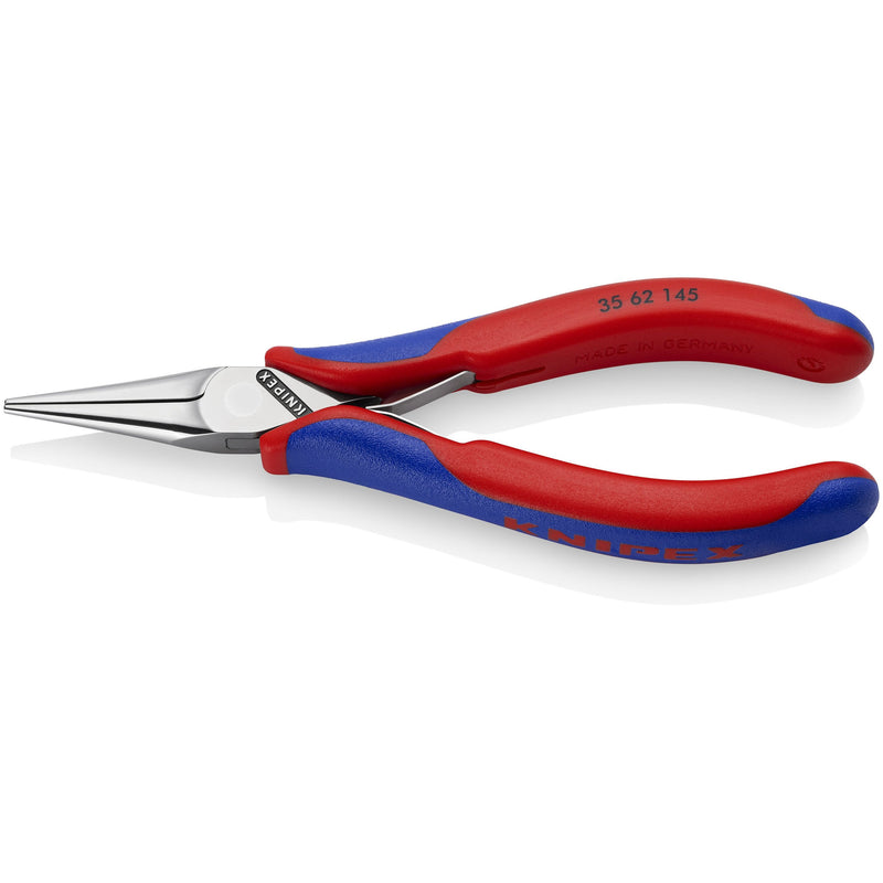 Knipex - Flachzange Elektronik-Greifzange 35 62 145 spiegelpoliert,145mm