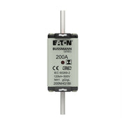 Eaton - Messersicherung Sicherungseinsatz Nieders. NH-SICHERU#200NHG1BI 200A AC 500V 120kA − 3 Stück