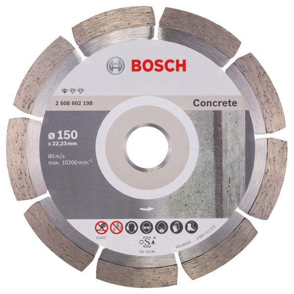Bosch - Trenn-/Schleifscheibe Diamanttrennscheibe 2608602198 Standard for