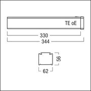 Zumtobel - Mechanisches Zubehör/Ersatzteile für Leuchten Tragschienen Abschluss TECTONTEOEEMPTYFEED