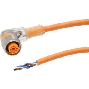 Ipf Electronic - Konfektioniertes Sensor-Aktor-Kabel Anschlussleitung, 10m, M12 VKA0A038 Dose 4polig