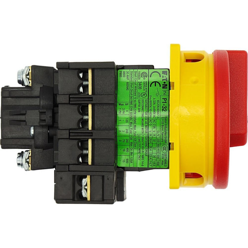 Eaton - Lasttrennschalter Hauptschalter P1-32/EA/SVB/N Einbau/rot/N