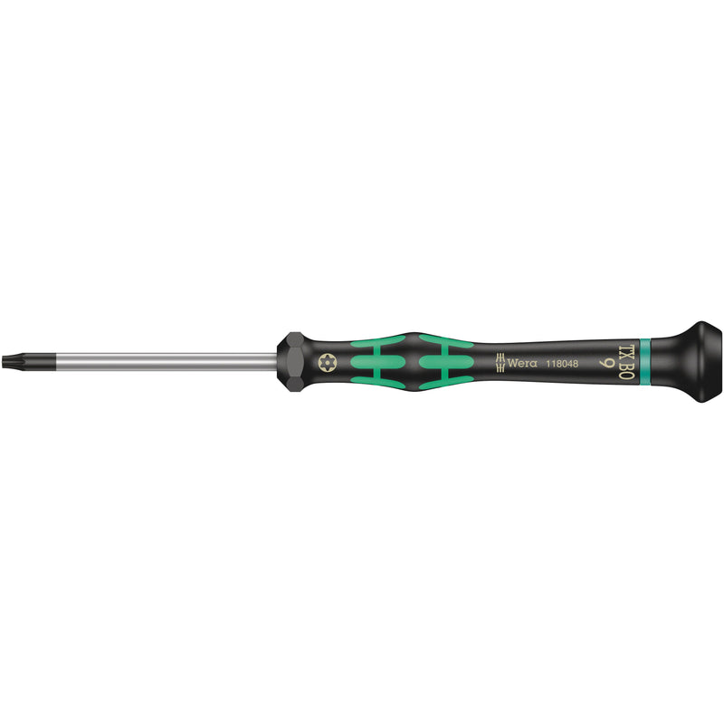 Wera - Innensechsrund Schraubendreher Elektron. Schraubendreher 118048 6-rund, TX 9x60mm