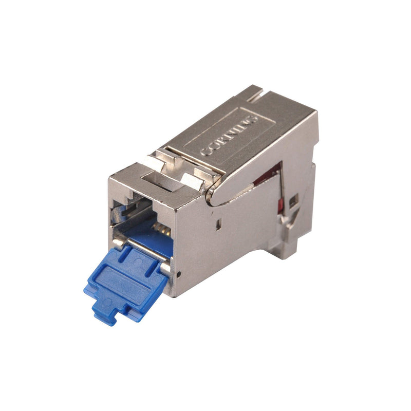 Corning - Modularer Steckverbinder Keystone xs500 Kat6A Modul CAXXSM-00104-C001 geschirmt