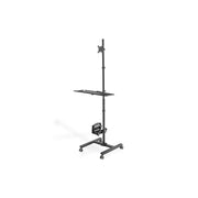 DIGITUS - Halterung für Audio-/Videosysteme Mobile Workstation DA-90374 8 kg max., sw