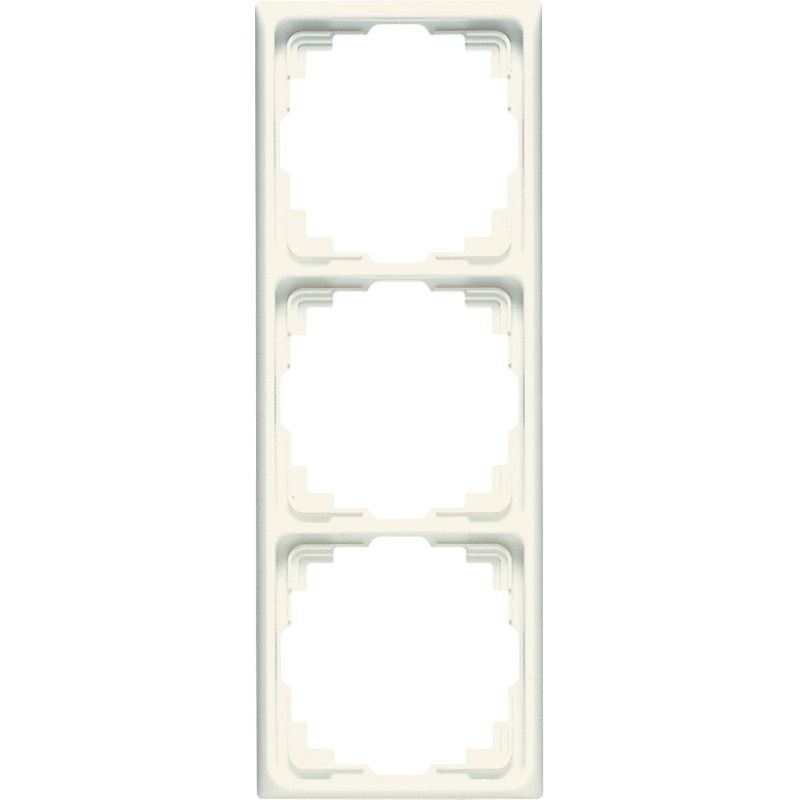 Jung - Abdeckrahmen Rahmen 3-fach ws CD 583 K W waage/senkrecht