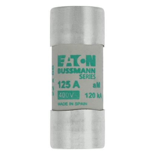 Eaton - Zylindrische Sicherung Sicherungseinsatz Nieders. CYLINDRICA#C22M125 125A AC 400V 120kA − 10 Stück
