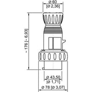 Stahl - Explosionsgeschützter CEE-Stecker/-Kupplung (IEC 60309) Stecker 16 A rot 9h 8570/12-309-S#272900