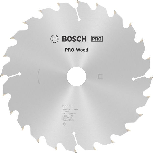 Bosch - Kreissägeblatt PRO Wood Kreissägeblatt, 2608640725 235 x 2,8 x 30 mm