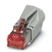 Phoenix Contact - Rechtecksteckverbinder, Set (Industriesteckverbinder) RJ45-Steckverbinder CUC-STD-C1PG#1414382
