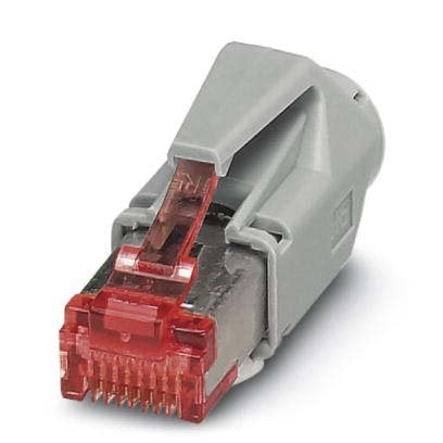 Phoenix Contact - Rechtecksteckverbinder, Set (Industriesteckverbinder) RJ45-Steckverbinder CUC-STD-C1PG#1414382