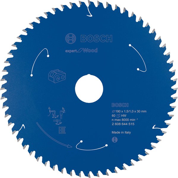 Bosch - Kreissägeblatt für 2608644515 Akkusägen Expert for