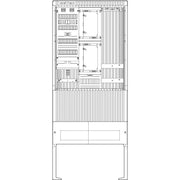 ABN - Zähler-Komplettschrank Zähleranschlusssäule SZ207ZL2501A 2 ZPAPZ Leerpl. 5pol