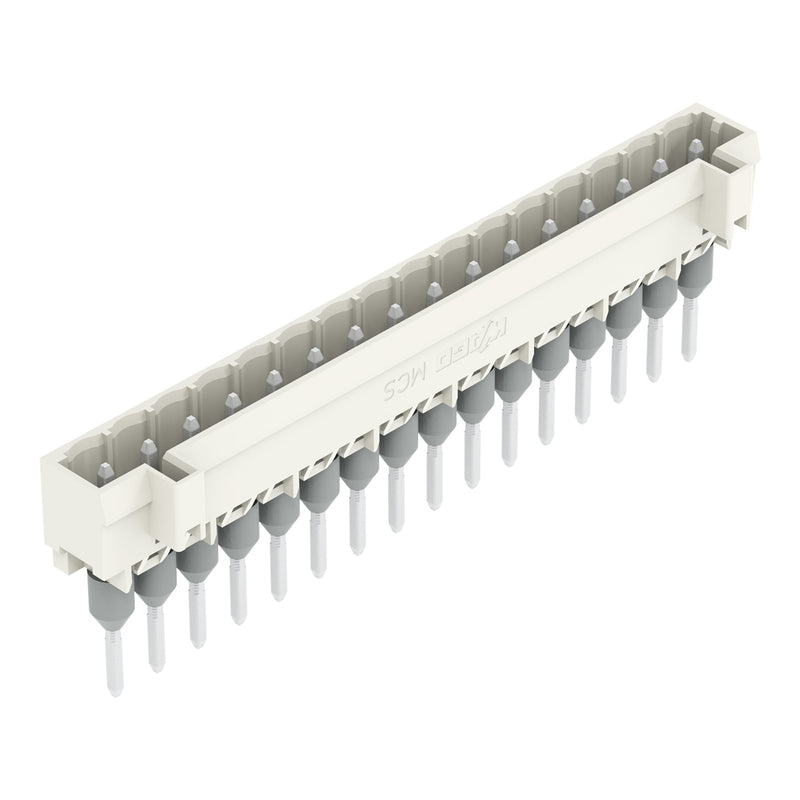 WAGO - Ein- und mehrpolige Klemmenleiste Stiftleiste f.Reihenklemm. 721-176/003-000 1,2x1,2mm,gerade,lgr − 50 Stück