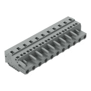WAGO - Kabelsteckverbinder für Leiterplattensteckverbinder 1-Leiter-Federleiste 231-211/026-000 CAGECLAMP,2,5 mm²,gr − 25 Stück