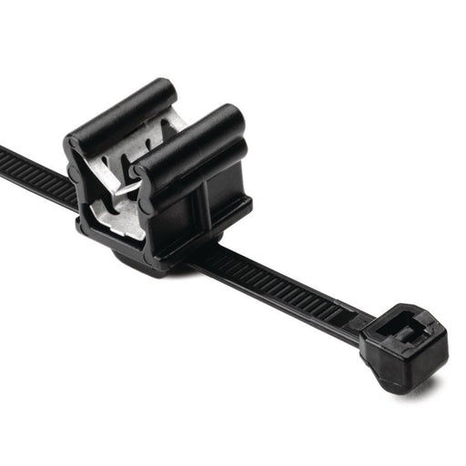HellermannTyton - Kabelbinder Befestigungsbinder 156-00016(500) 150x4,6 mm, 2tlg. − 500 Stück