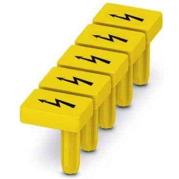 Phoenix Contact - Warn-/Hinweisschild Warnschild WS PT 2,5 ge/sw, 5,2mm − 10 Stück