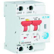 Eaton - Kombination FI-Schalter/Leitungsschutzschalter mit Zusatzeinrichtung Brandschutzschalter AFDD-10/2/C/003-G/A 2p,C,10A,30mA,TypG/A