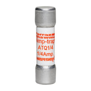 Mersen - Zylindrische Sicherung Sicherungseinsatz Midget ATQ1/4 ATQ 10x38 0,25A T − 10 Stück
