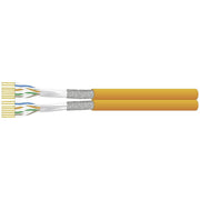 Dätwyler IT Infra - Daten- und Kommunikationskabel CU 7120 Kat.7A orange 19146700DL 8P S/FTP AWG23 − 500 Meter