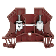 Weidmüller - Durchgangs-Reihenklemme Klemme WDU 10 BR 10 mm² − 50 Stück