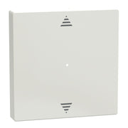 Merten - Abdeckung/Bedienelement für Installationsschalterprogramme Wippe pws/gl MEG5215-0319 1f,Pfeile,Syst.M
