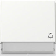 Gira - Abdeckung/Bedienelement für Installationsschalterprogramme Wippe Symb. Klingel 367366 Reinweiß