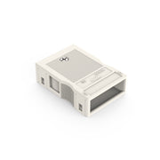 WAGO - Zubehör/Ersatzteile für steckbare Gebäudeinstallation Zugentlastungsgehäuse 770-513 8-12mm,3pol. ws − 50 Stück