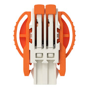 WAGO - Kabelsteckverbinder für Leiterplattensteckverbinder 1-Leiter-Federleiste,Hebel 2734-1102/038-000 PushinCAGECLAMP,lgr − 100 Stück