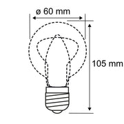 Paulmann - LED-Lampe/Multi-LED LED-Filamentlampe 291.20 230V