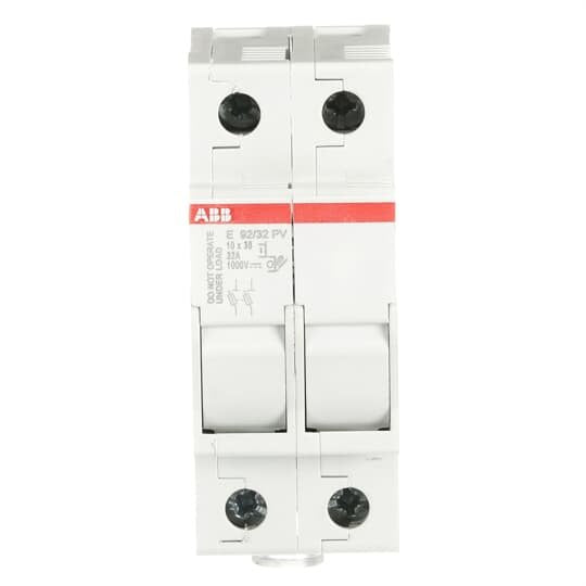 ABB Stotz S&J - Halter für zylindrische Sicherung Sicherungstrennschalter E 92/32 PV 2-polig, 32A