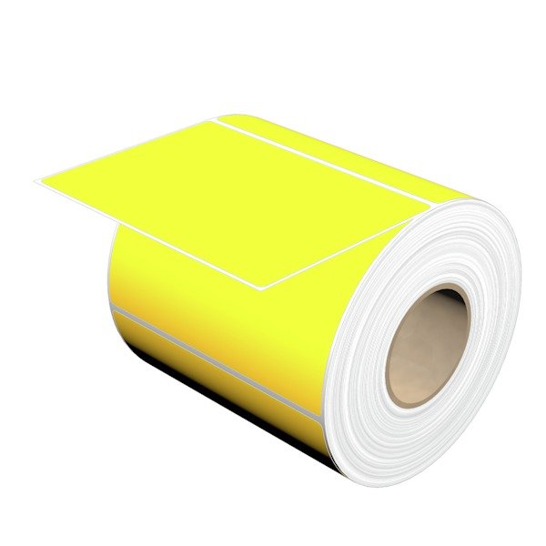 Weidmüller - Kennzeichnungsmaterial Gerätemarkierer, Etikett THM MT30X 101/74 GE 101x74mm gelb