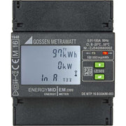 Gossen Metrawatt - Elektrizitätszähler Energiezähler MID, 4-L,1 U2389-V027 (6)A TCP/IP