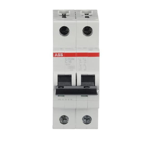 ABB Stotz S&J - Leitungsschutzschalter Sicherungsautomat S202M-C16 10kA 16A C 2p